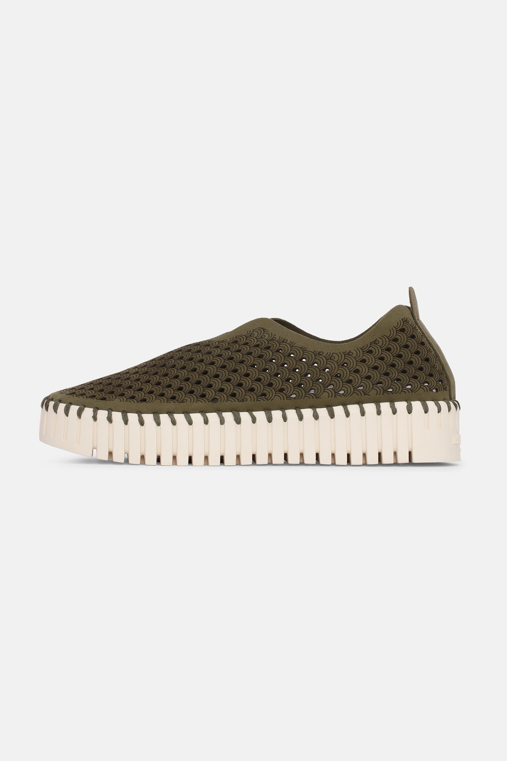 Platform Tulip Sko - Deep Olive